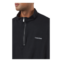 L/s Quarter Zip Black