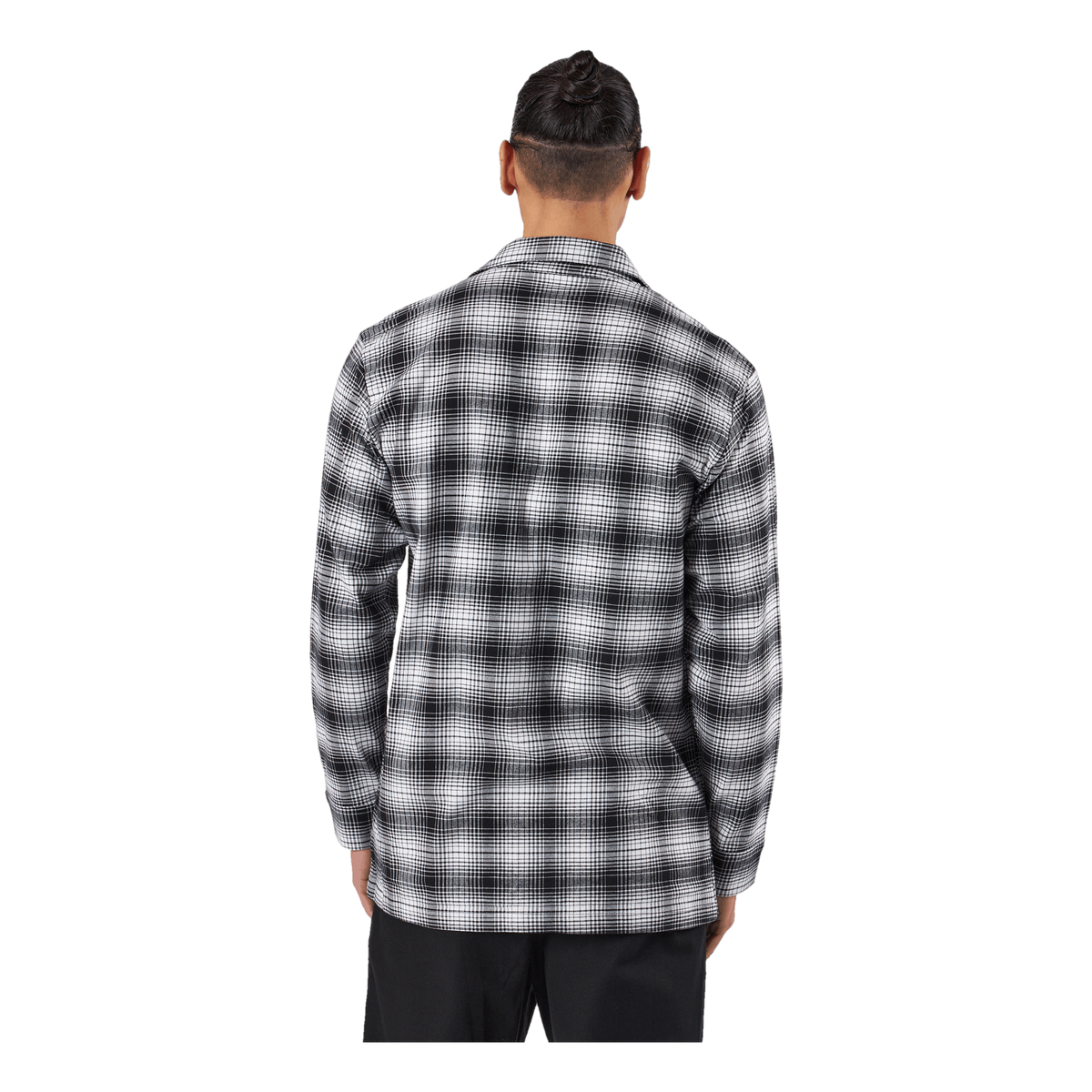 L/s Button Down Ck Shadow Plaid_black