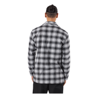 L/s Button Down Ck Shadow Plaid_black