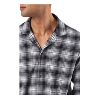 L/s Button Down Ck Shadow Plaid_black