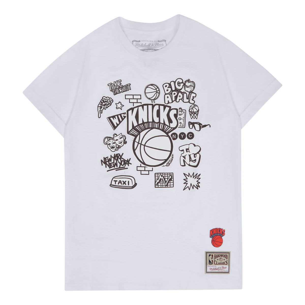 Knicks Doodle Ss Tee