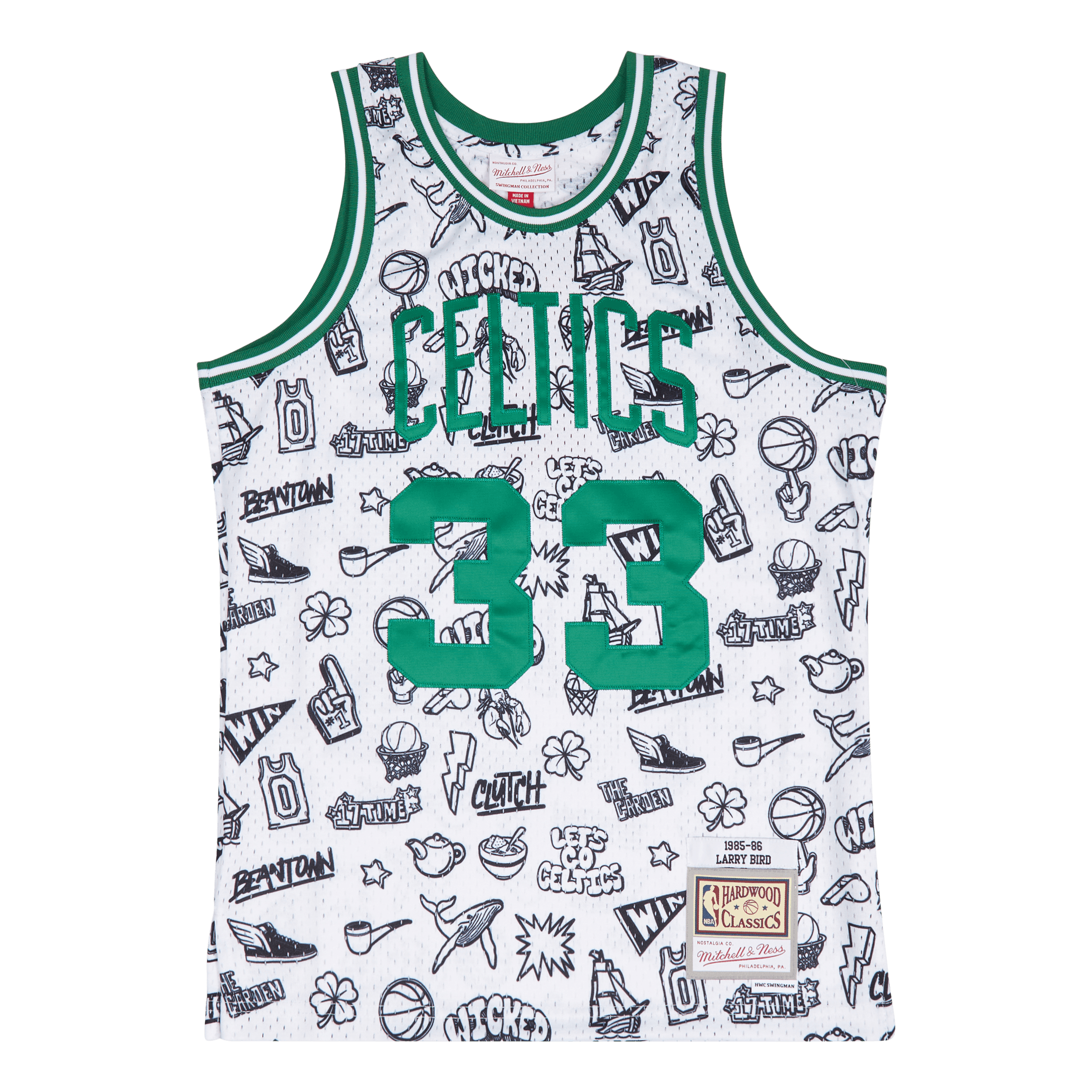 boston celtics jersey larry bird
