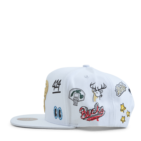 Bucks Hand Drawn Snapback