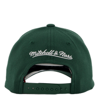 Pinscript Snapback Dark Green/white