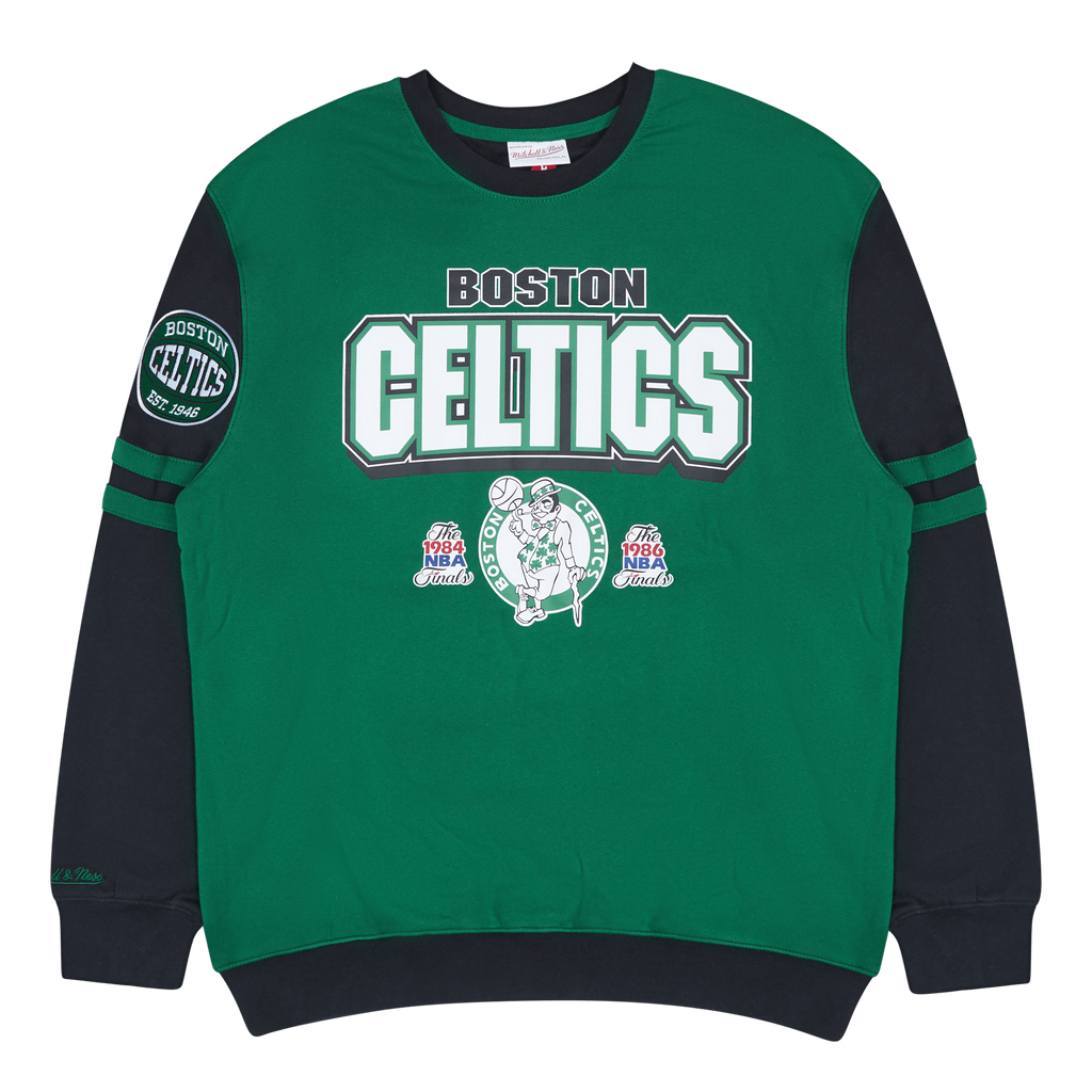 Celtics All Over Crew 2.0 Dark from Mitchell & Ness – Stayhard.com