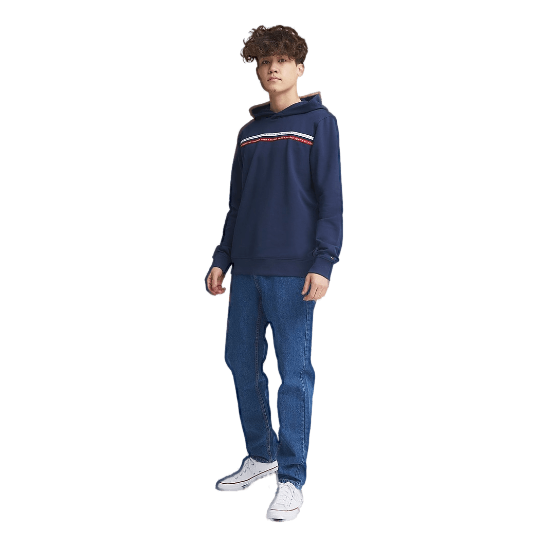 Tommy Tape Hoodie C87 - Twilight Navy