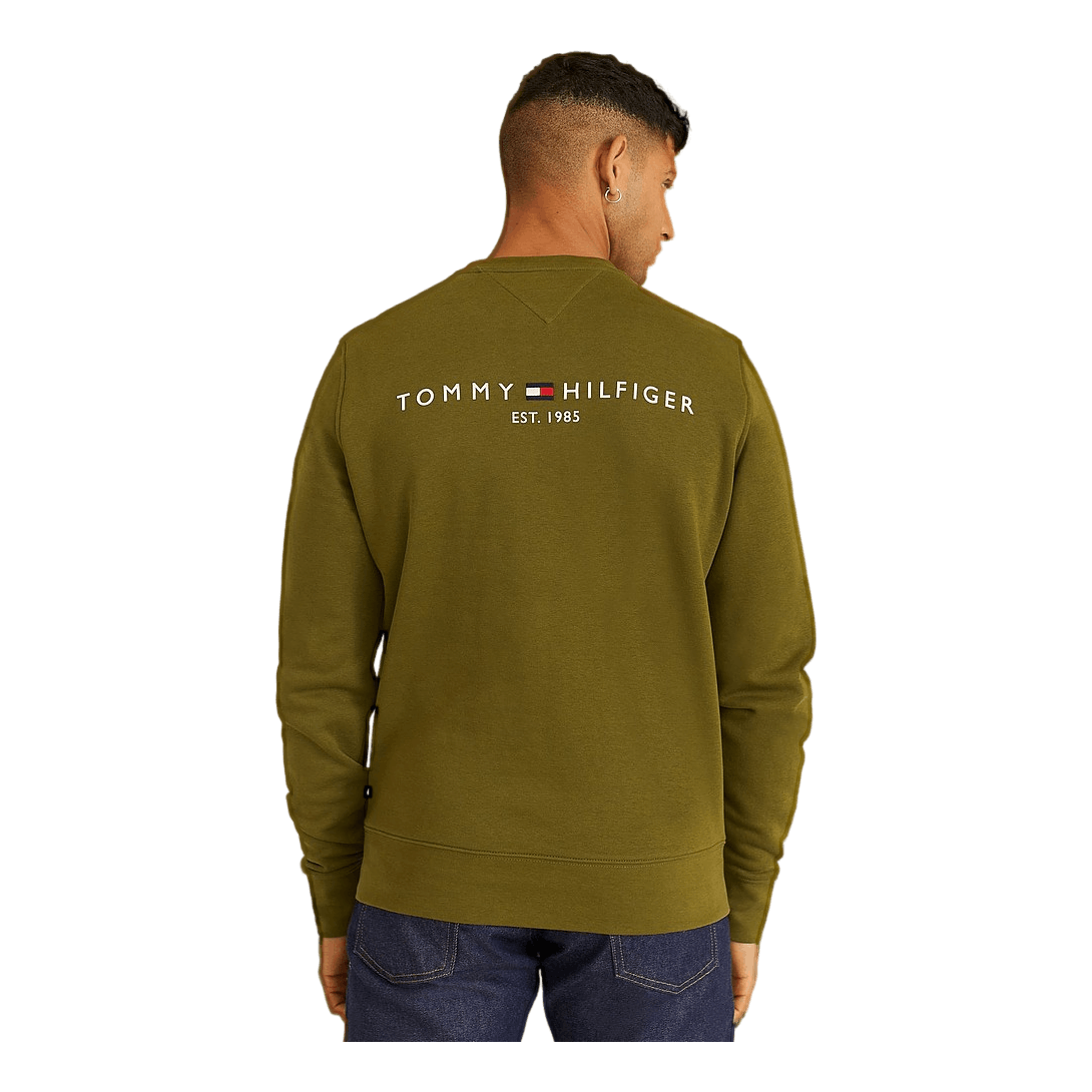 Hilfiger Logo Crewneck Putting Green