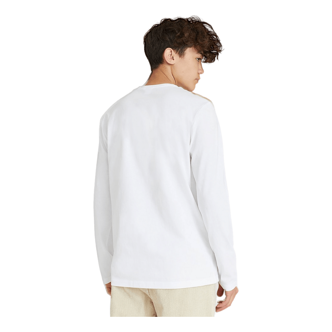 Logo Ls T-shirt 10b White