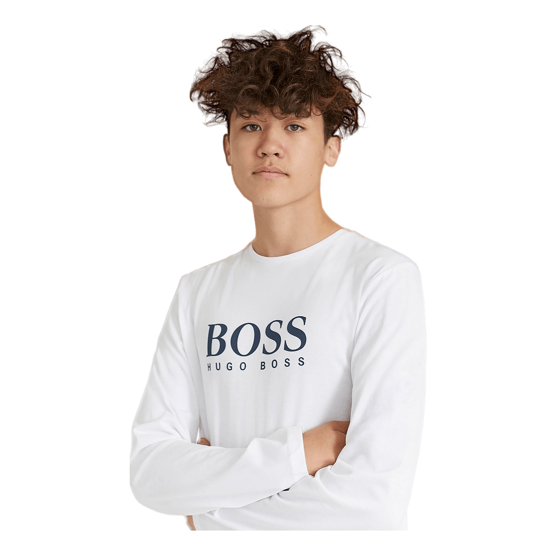 Logo Ls T-shirt 10b White