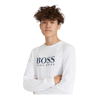 Logo Ls T-shirt 10b White