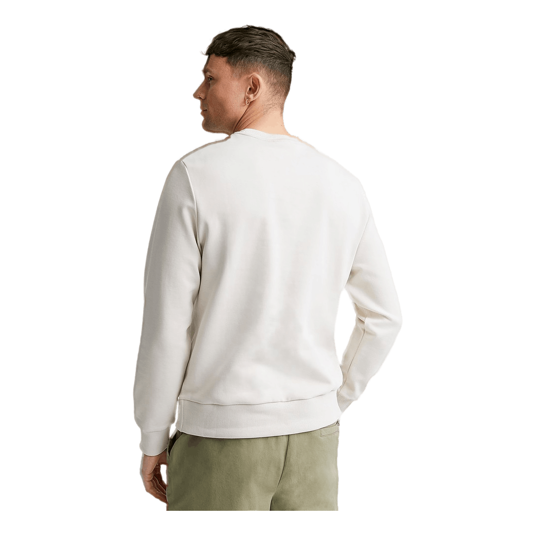 Interlock Micro Logo Sweatshir Stony Beige