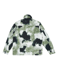 Cossonay Light Padded Jacket A Green Smoke Batic Aop