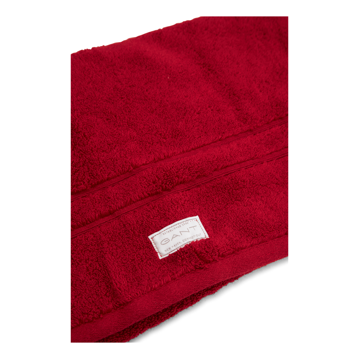 Organic Premium Towel 50x70 Dark Red