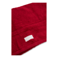 Organic Premium Towel 50x70 Dark Red