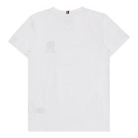 Monogram Tee S/s Ybr - White