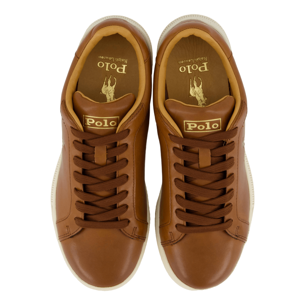 Heritage Court II Leather Sneaker Polo Pale Russet