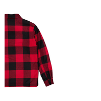 Alaskan Wool Check Overshirt Red Buffalo