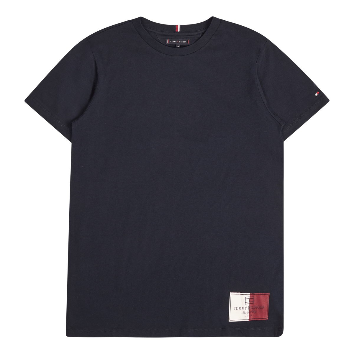 Flag Label Tee S/s Dw5 - Desert Sky