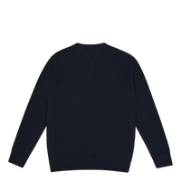 Flag Label Sweater Dw5 - Desert Sky