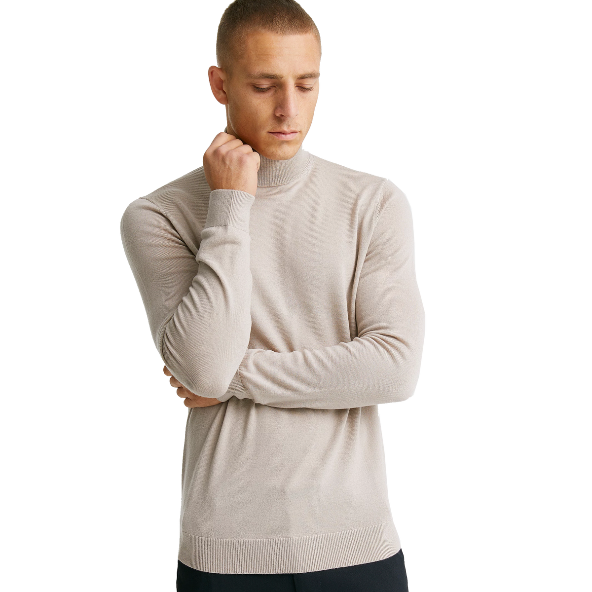 Studio Total Studio Total Merino Roll Neck