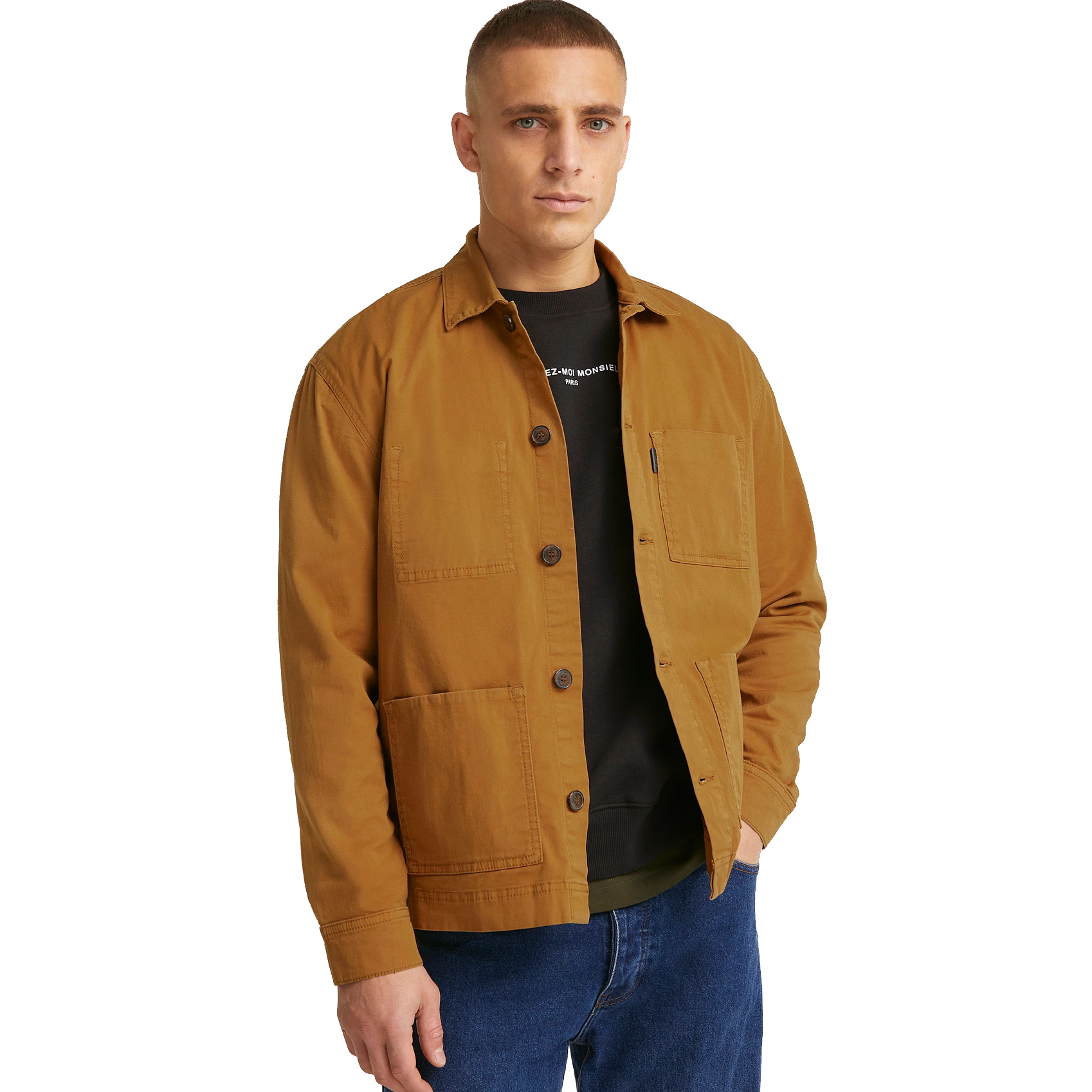 Studio Total Icon Twill Overshirt Lt