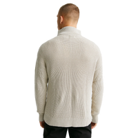 Studio Total Half Zip Ribbed Knit Kitt