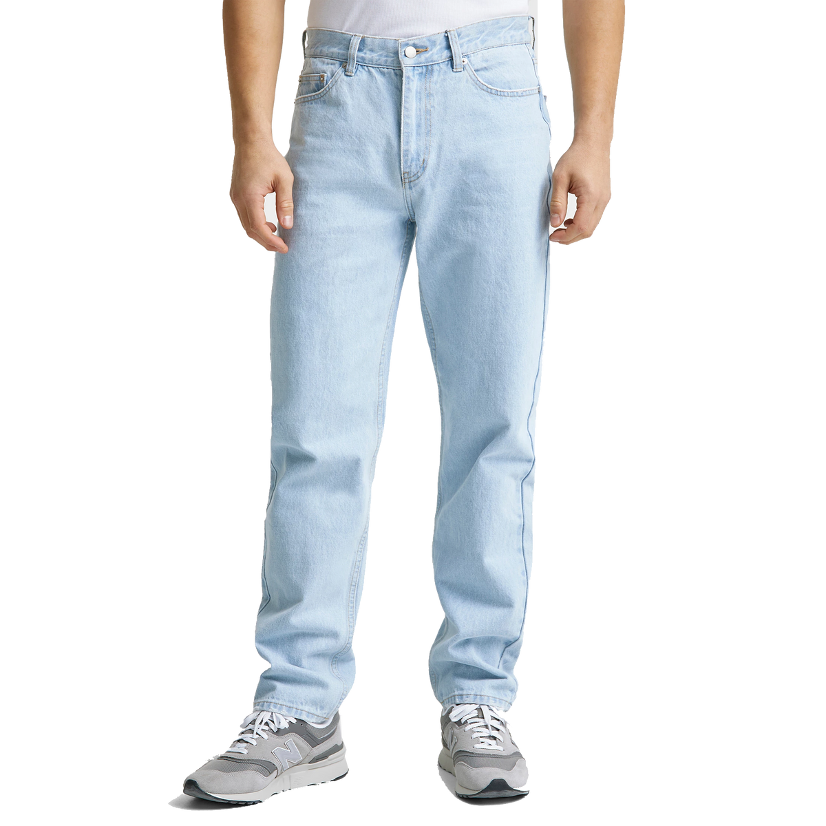 Studio Total Icon Regular Straight Jeans Bleached