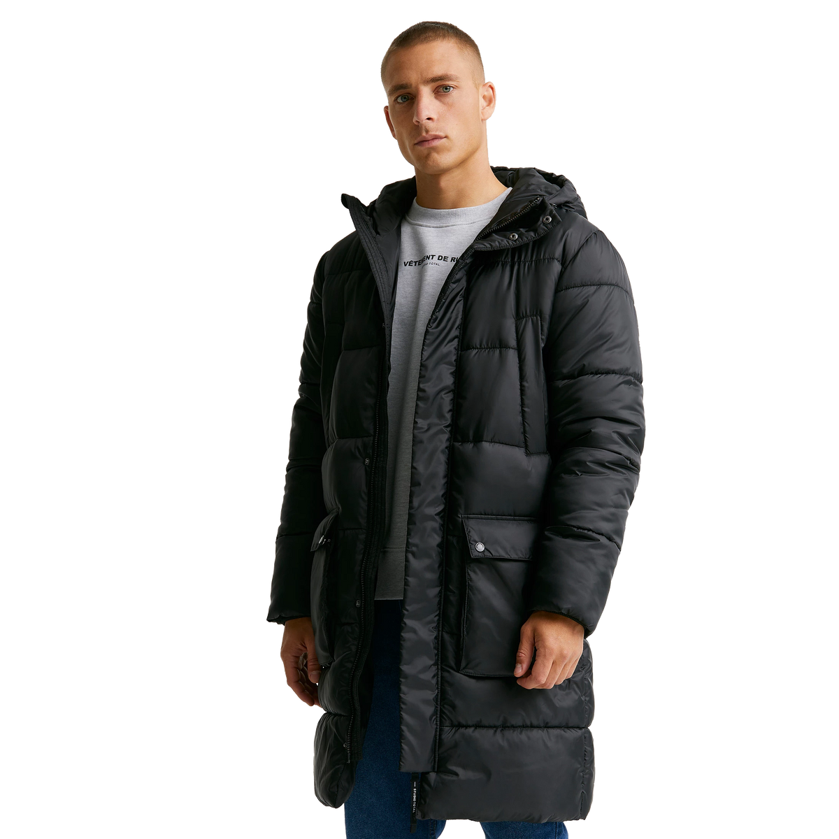 Studio Total Recycled Long Puffer