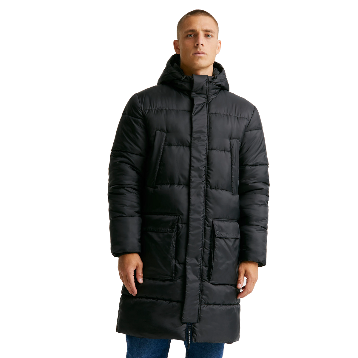 Studio Total Recycled Long Puffer