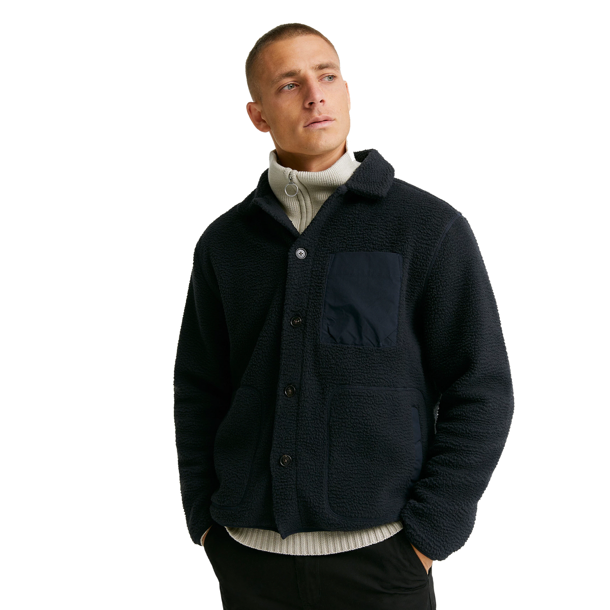 Studio Total Fleece Overshirt