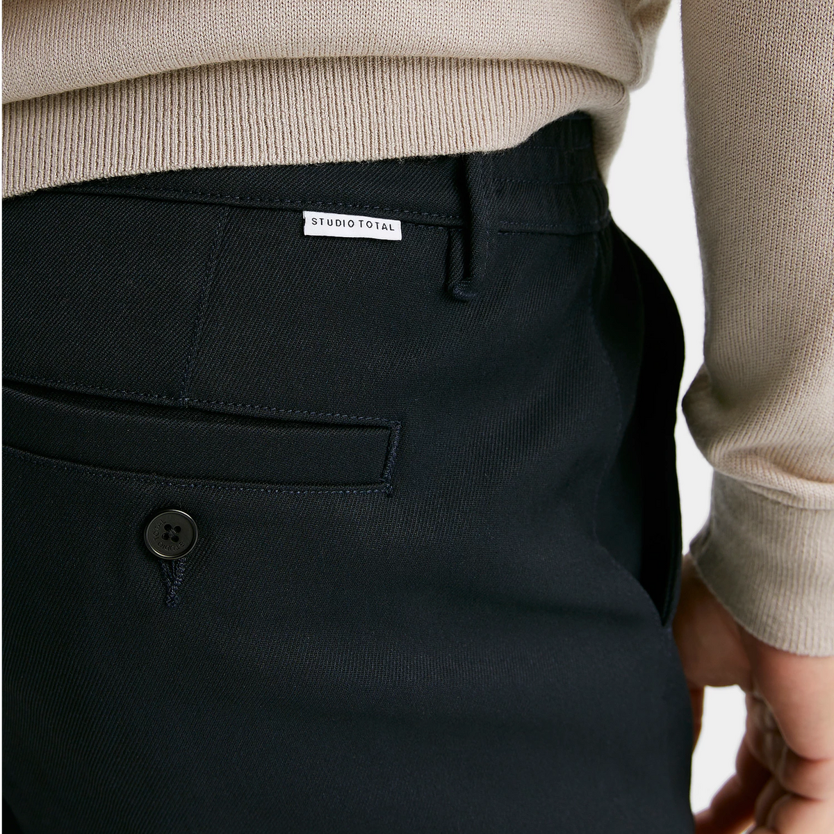 Studio Total Tapered Twill Trouser