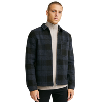 Studio Total Zip Check Overshirt