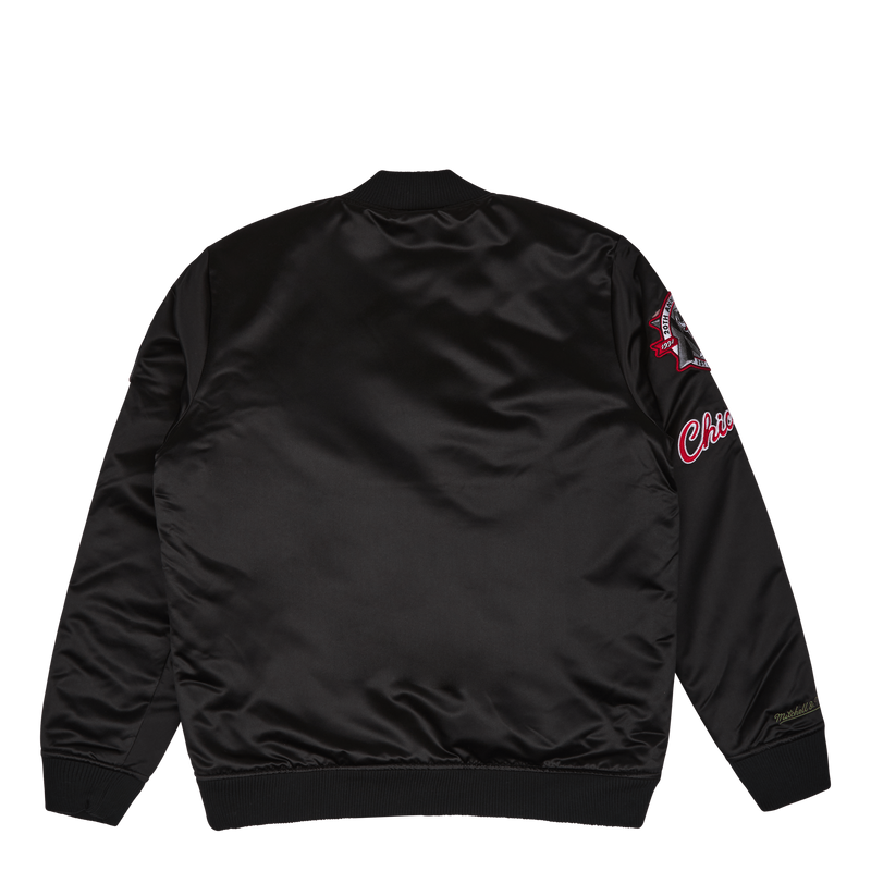Bulls Flight Satin Bomber Jacket