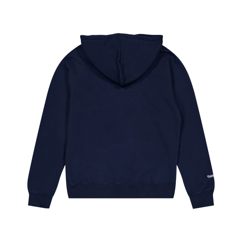 Left Chest Logo Hoodie Navy