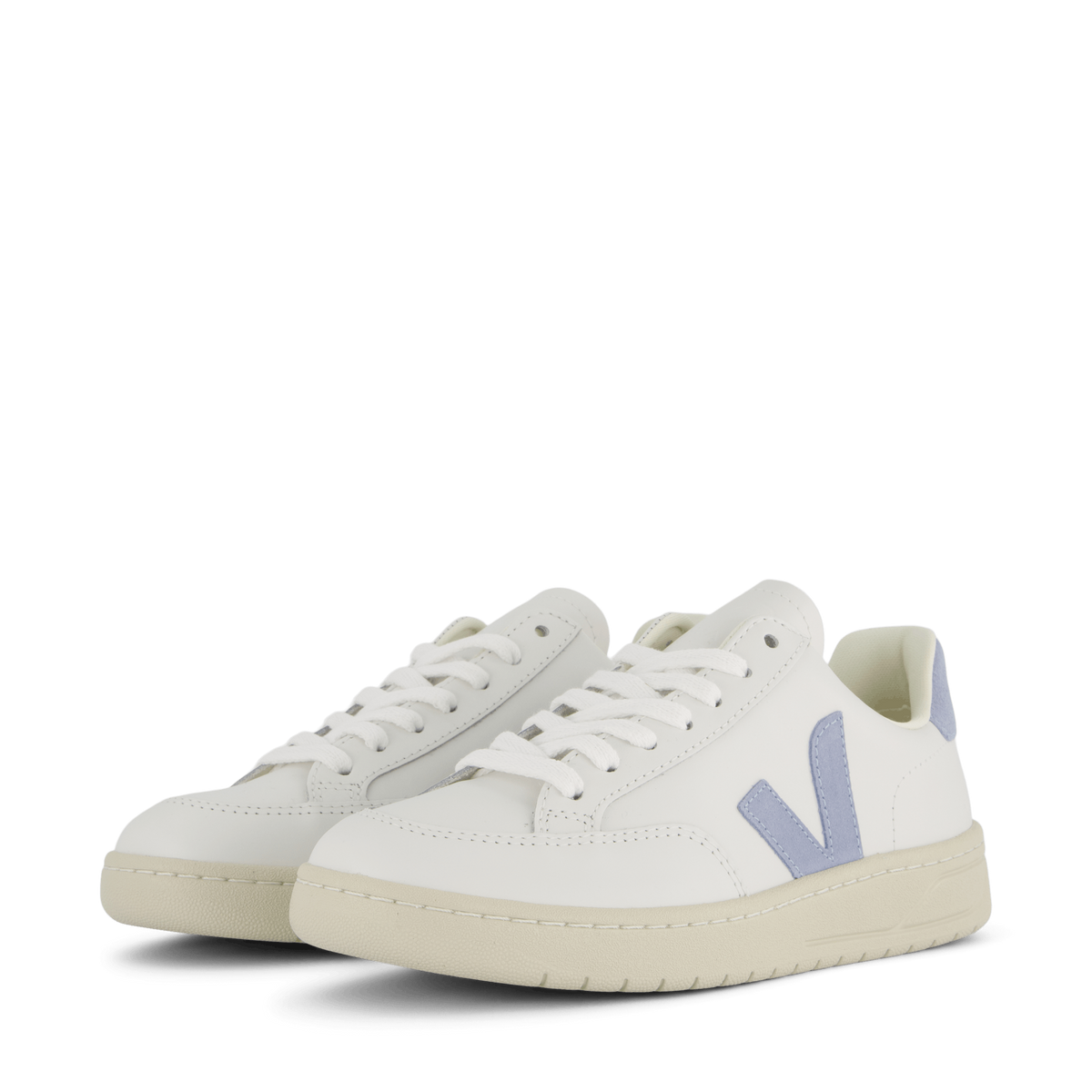 V-12 Leather Extra White Steel