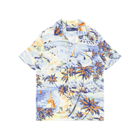 Polo Ralph Lauren Aop S/s Shirt Hawaiian Beach Bazaar