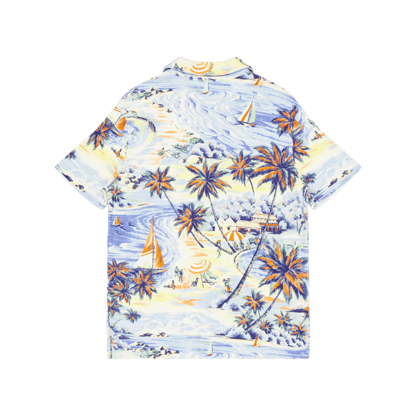 Polo Ralph Lauren Aop S/s Shirt Hawaiian Beach Bazaar