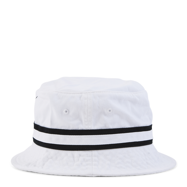 16/1 Twill-loft Bucket Hat Pure White