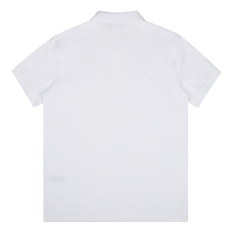 Polo Ralph Lauren Pima Polo-ssl-knt White