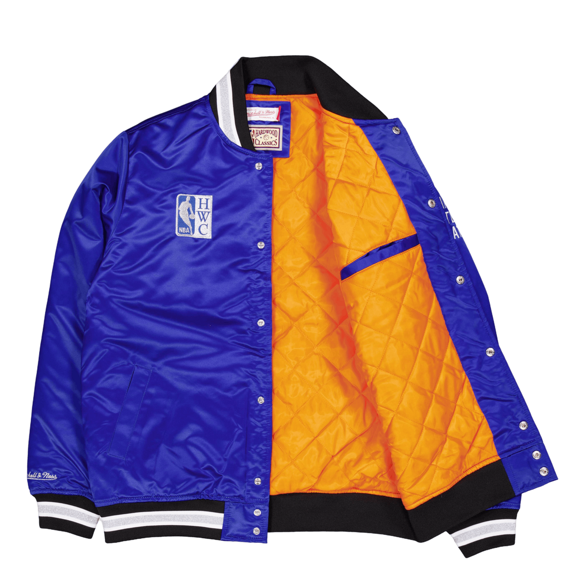 Heavyweight Satin Jacket Royal