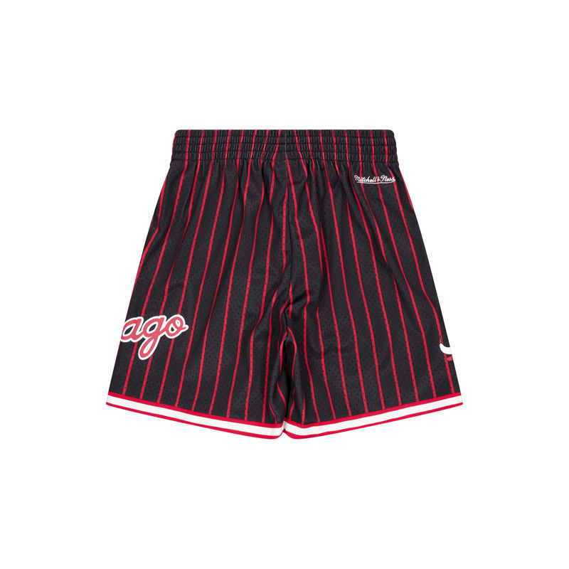 M&n City Collection Mesh Short Black/red