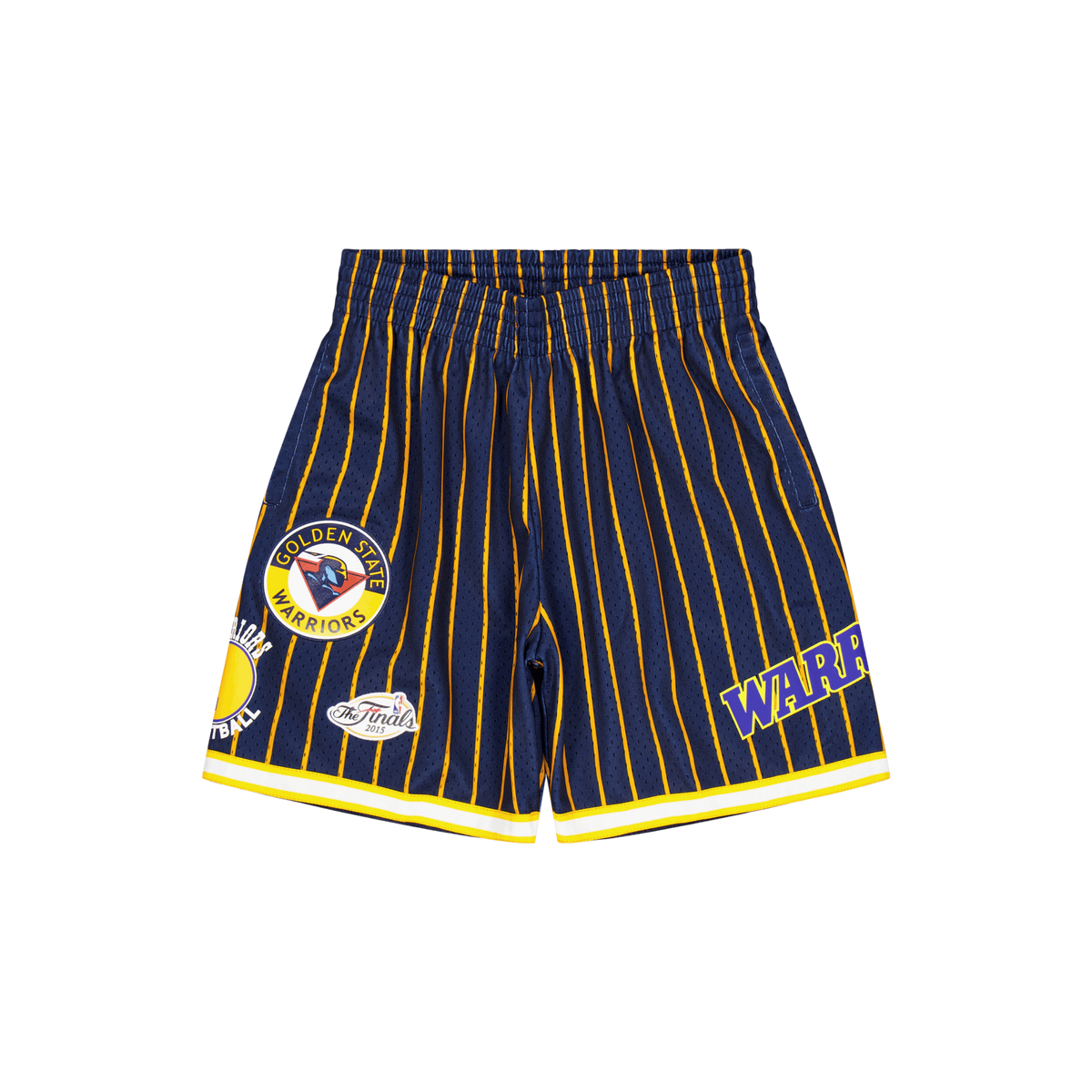 M&n City Collection Mesh Short Navy/gold