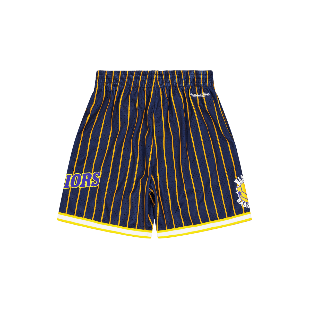 M&n City Collection Mesh Short Navy/gold