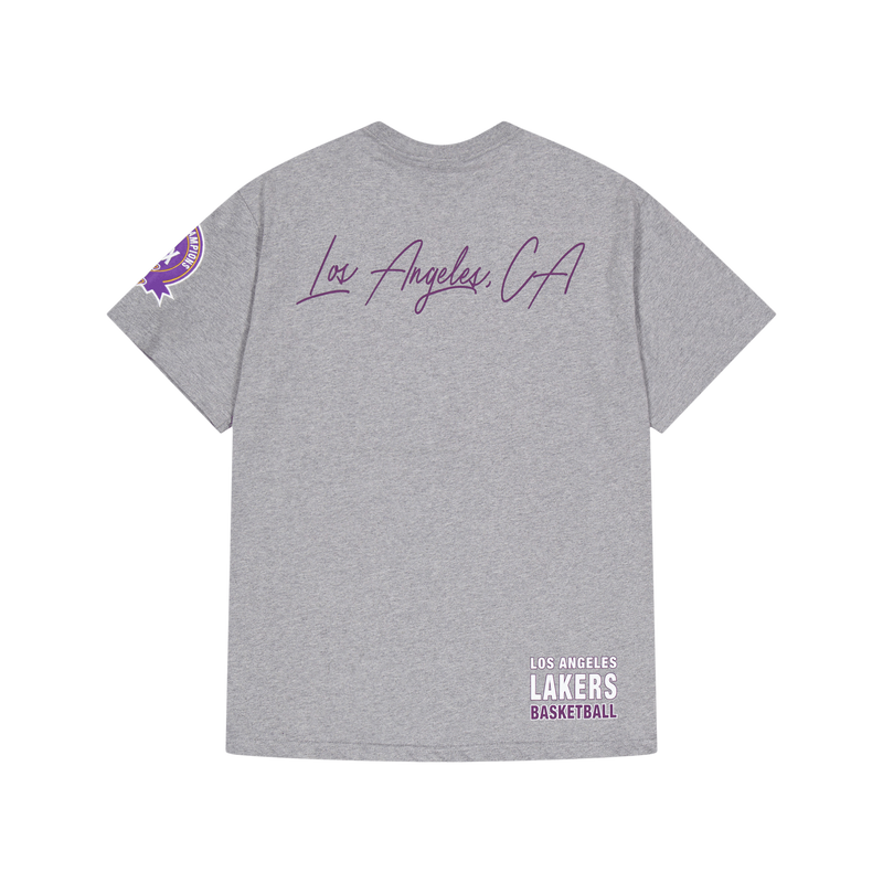 M&n City Collection S/s Tee Grey Heather