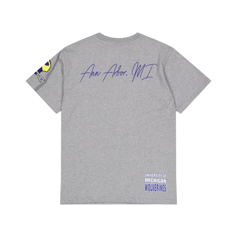 M&n City Collection S/s Tee Grey Heather
