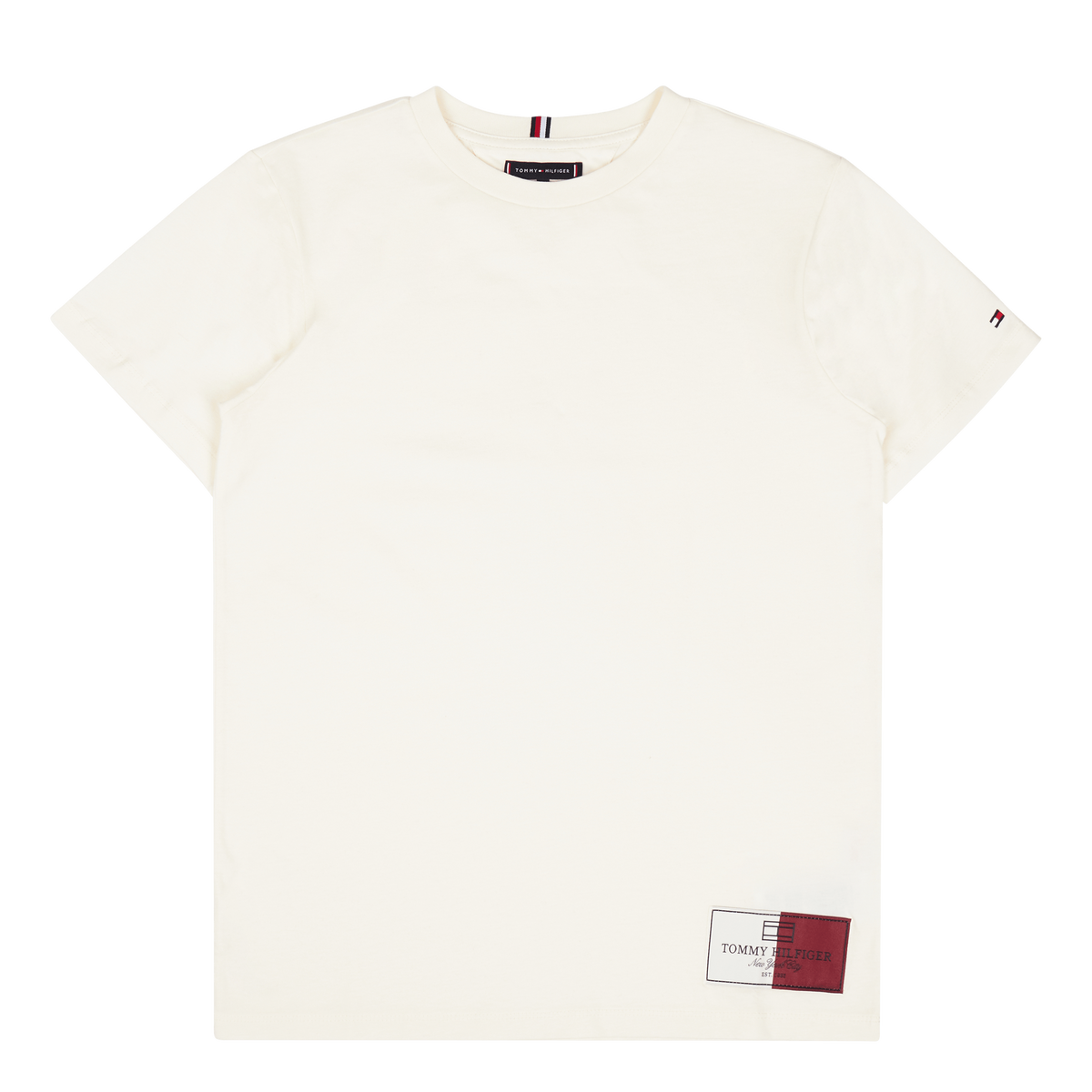 Flag Label Tee S/s Beige