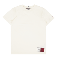 Flag Label Tee S/s Beige