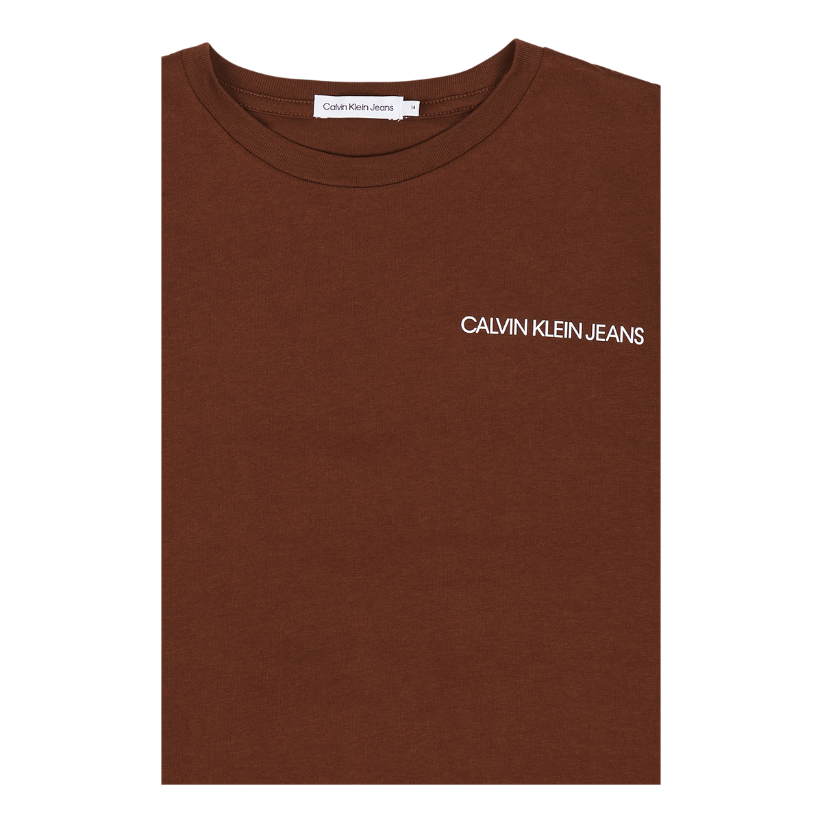 Chest Logo T-shirt Brown