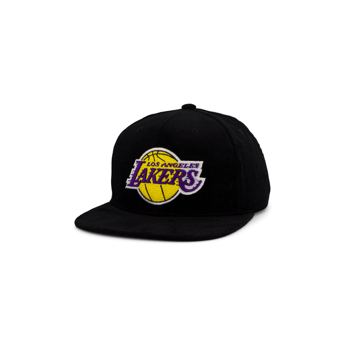 Lakers Black Cord Snapback