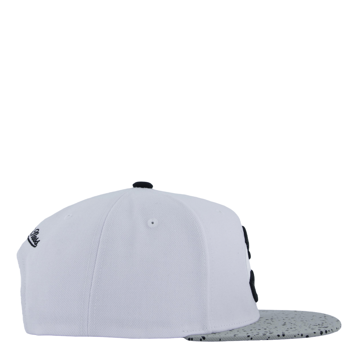 Cement Top Snapback White/silver